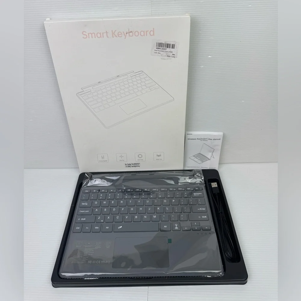 Zoof Backlit Wireless Slim Keyboard Microsoft Surface Pro 8/9/X/10/11 SF-2089D